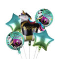 5pc С Днем Рождения Фольги Наборы воздушных шаров